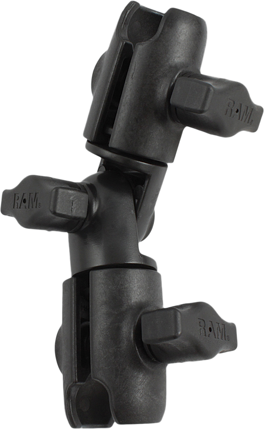 Ram - Double Socket Swivel Arm Fits 1" Ball Base 6.25" Long - RAP-B-200-2U