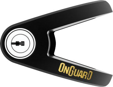 Onguard - Boxer 8051 Disk Lock Black With Reminder And Pouch - 45008051