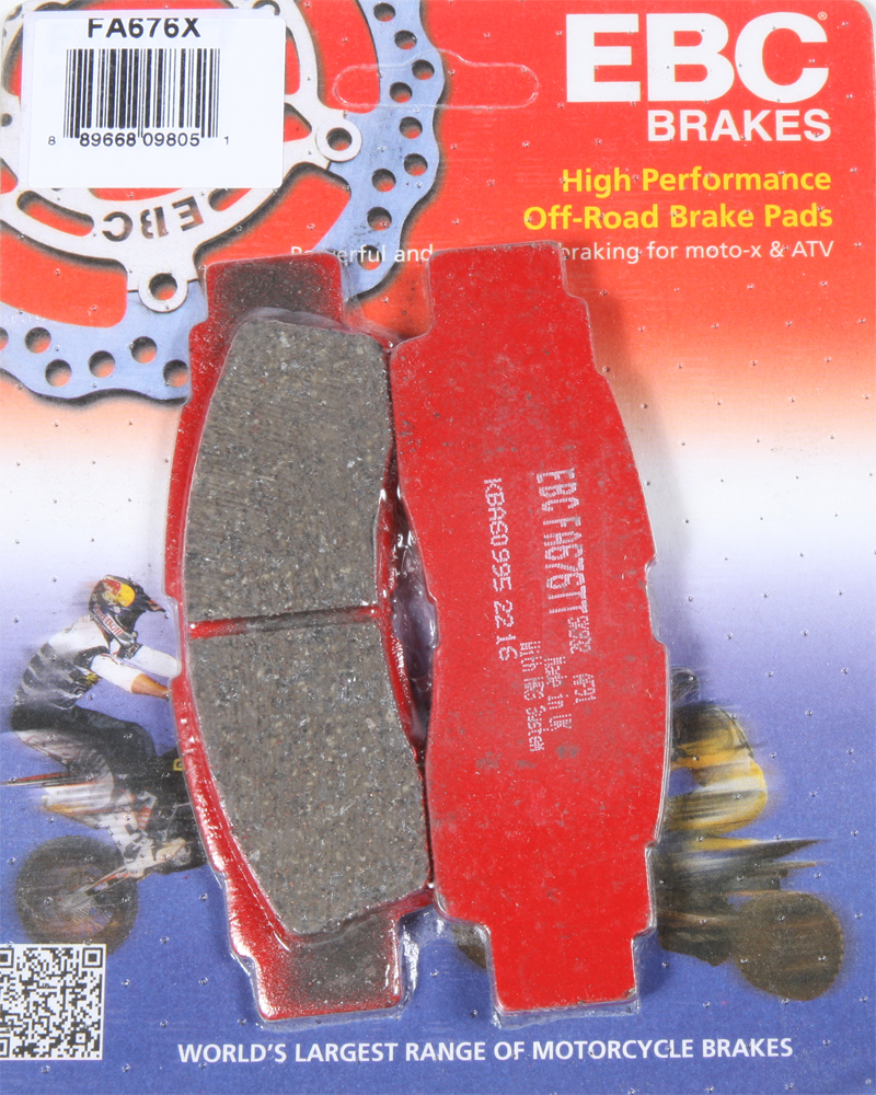 Ebc - Brake Pads Front Right - FA676X