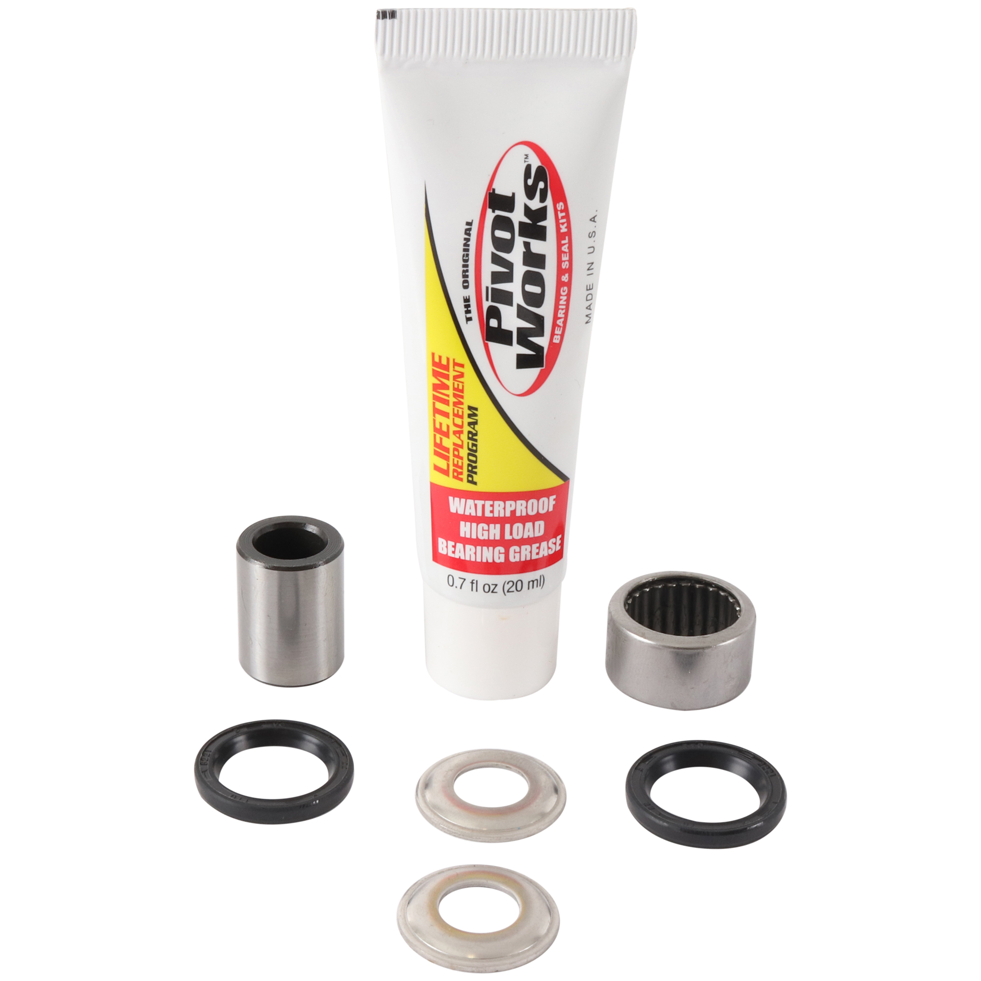 Pivot Works - Rear Shock Bearing Kit Gas - PWSHK-G01-001