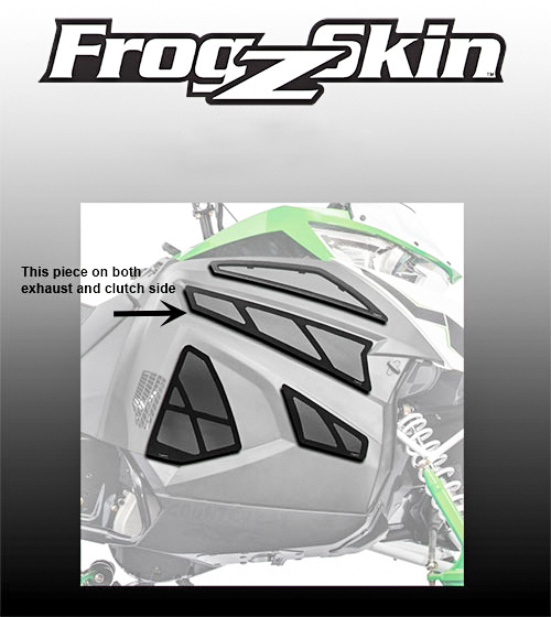 Frogz Skin - Mid Side Panel Vent Kit 2/pc Clutch/exhaust - F0336