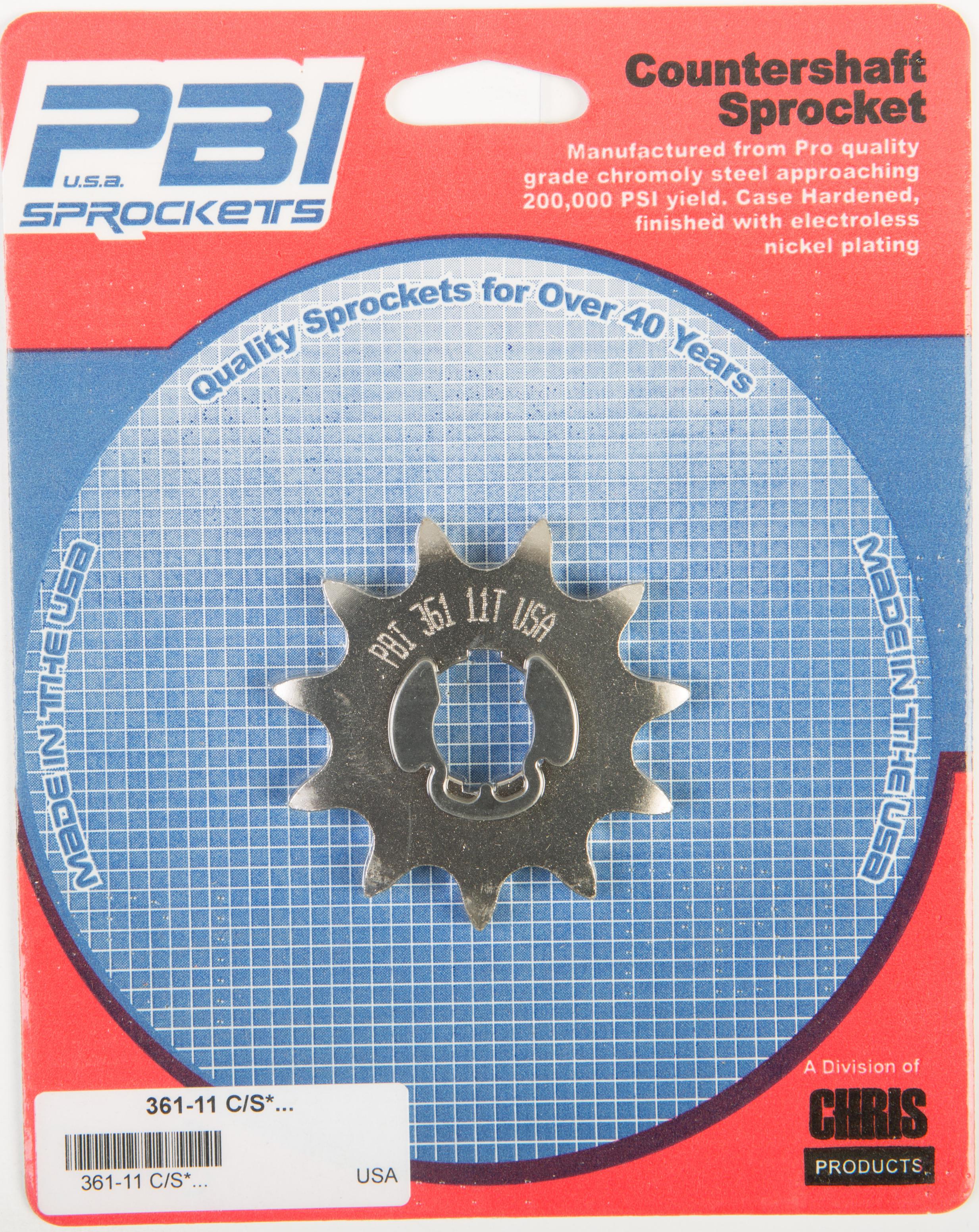 Pbi - Front Cs Sprocket Steel 11t-520 Hon - 361-11