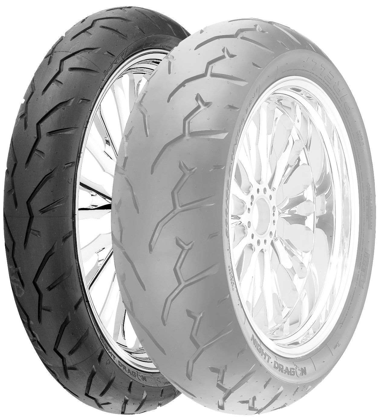 Pirelli - Tire Night Dragon Front 130/90-16 73h Belted Bias - 2211600