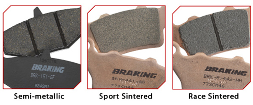 Braking - Brake Pad Set Sintered Sport - 950CM55
