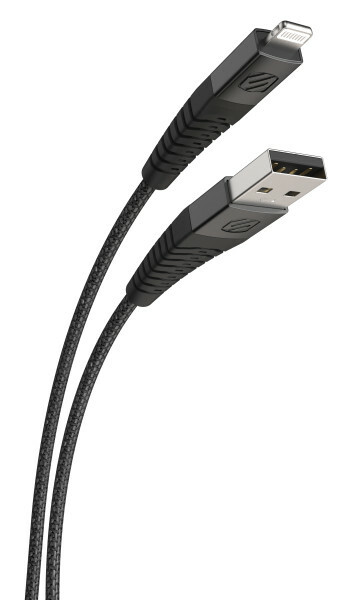 Scosche - Heavy Duty Lightning Cable 10 Ft - HDI3B10SG-SP