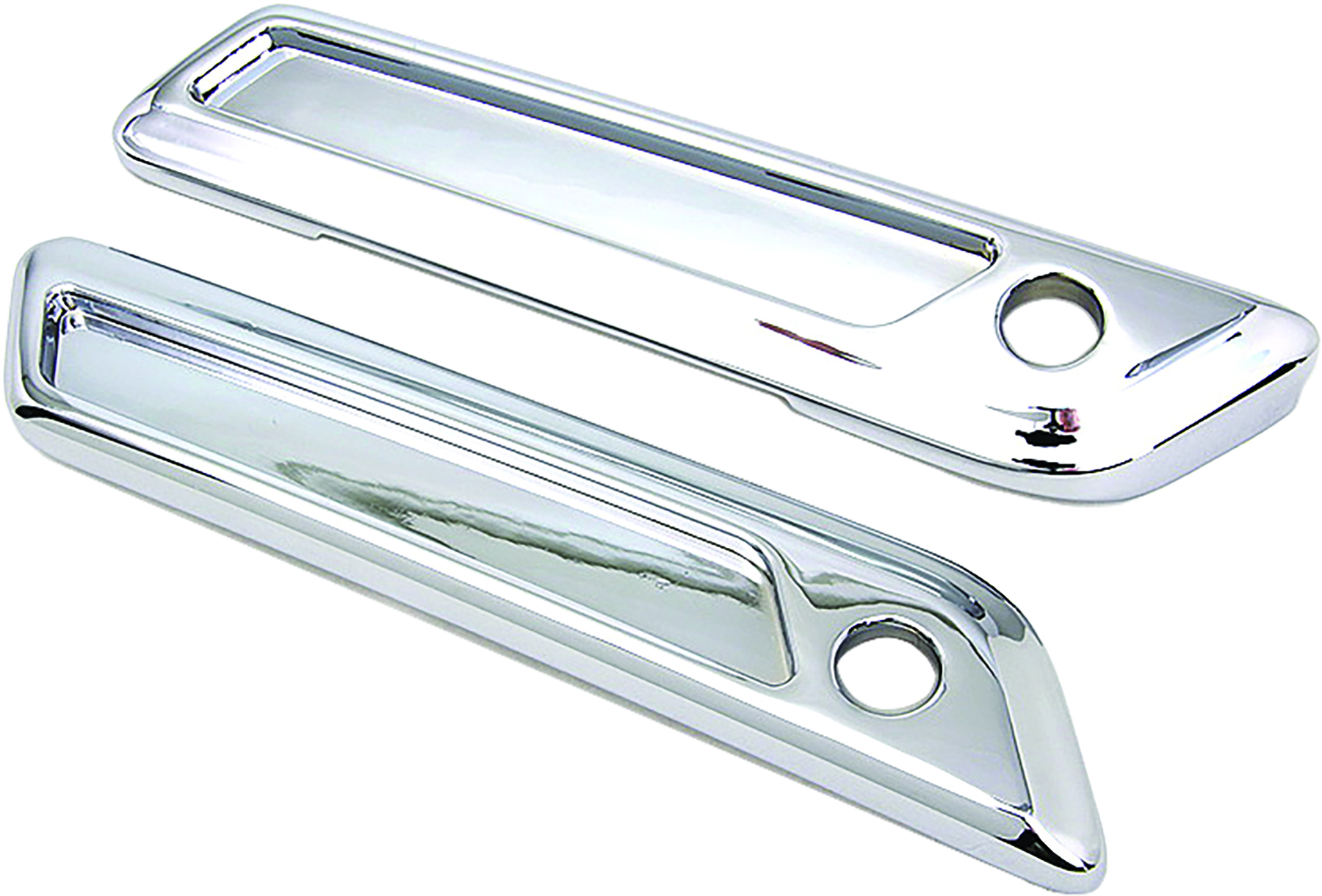 Harddrive - Saddlebag Latch Covers Chrome - 302268