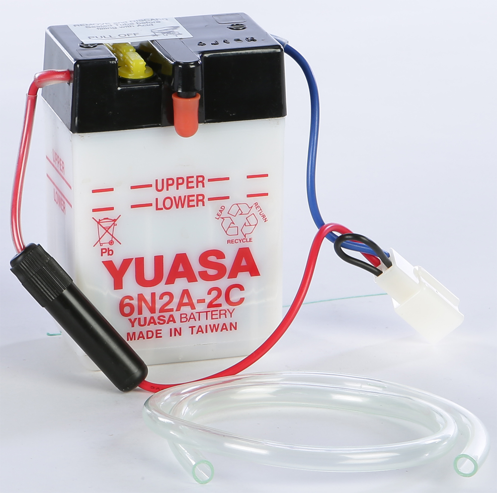 Yuasa - Battery 6n2a-2c Conventional - YUAM262AC