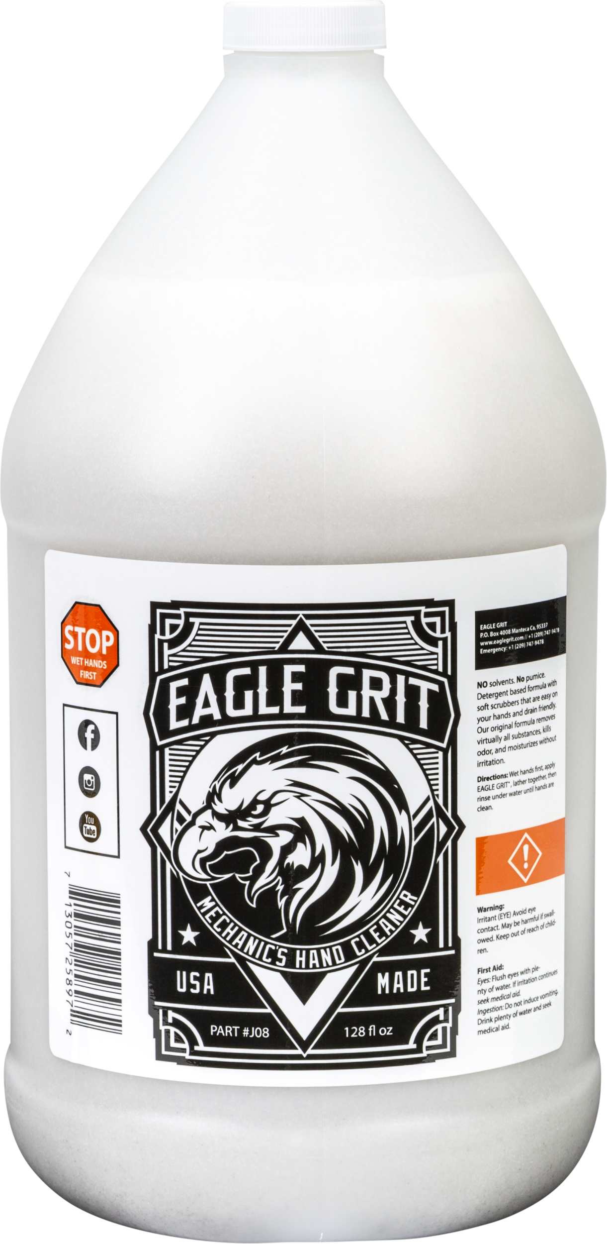 Eagle Grit - Hand Cleaner 1 Gal - J08