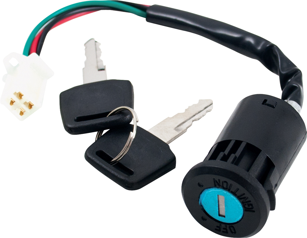 Mogo Parts - 4-stroke Ignition Switch 4 Wire Male Plug - 07-0507