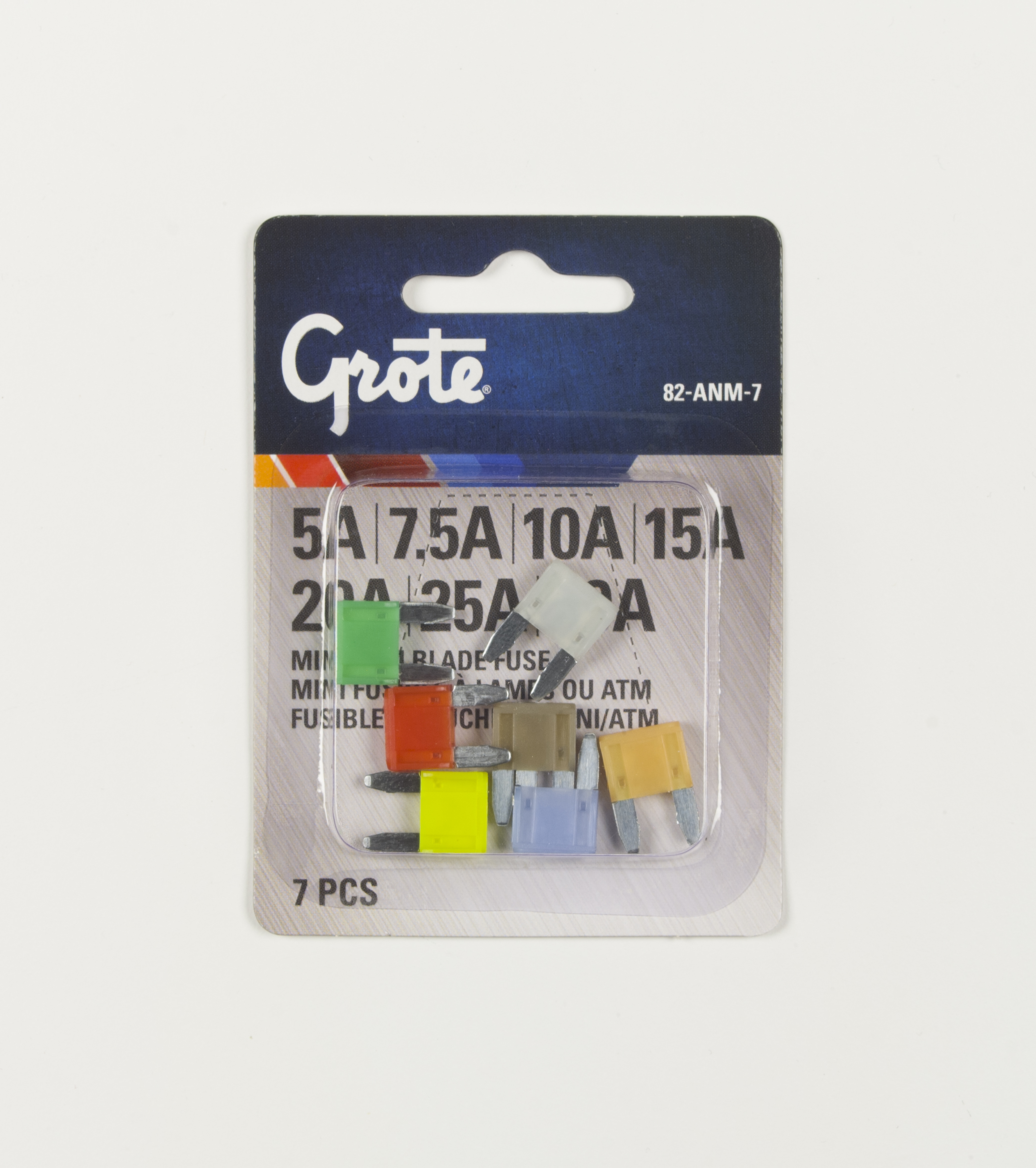 Grote - Atm Fuse Asmt 7/pk - 82-ANM-7