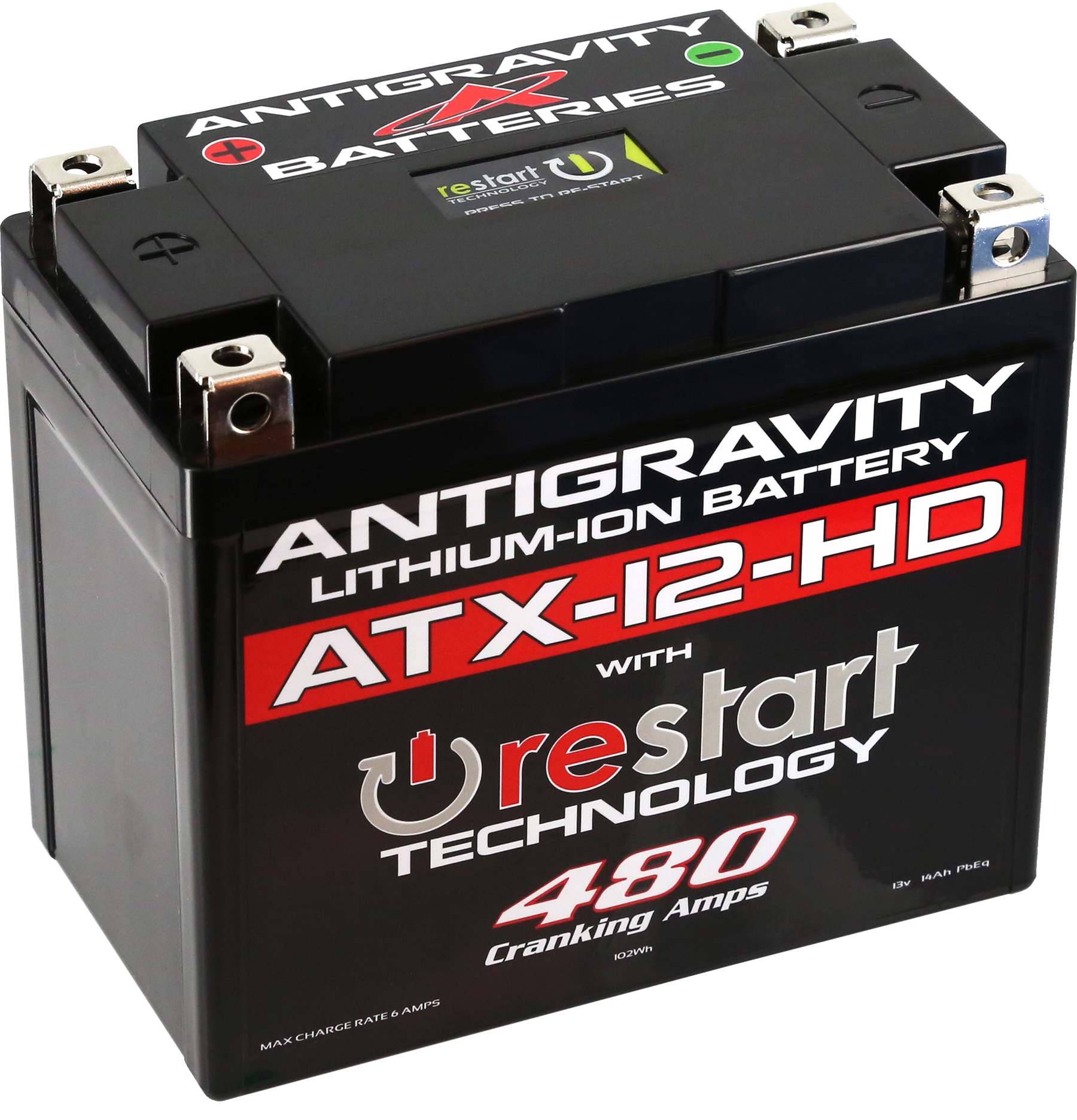 Antigravity - Lithium Battery Atx12-hd-rs 480 Ca - AG-ATX12-HD-RS