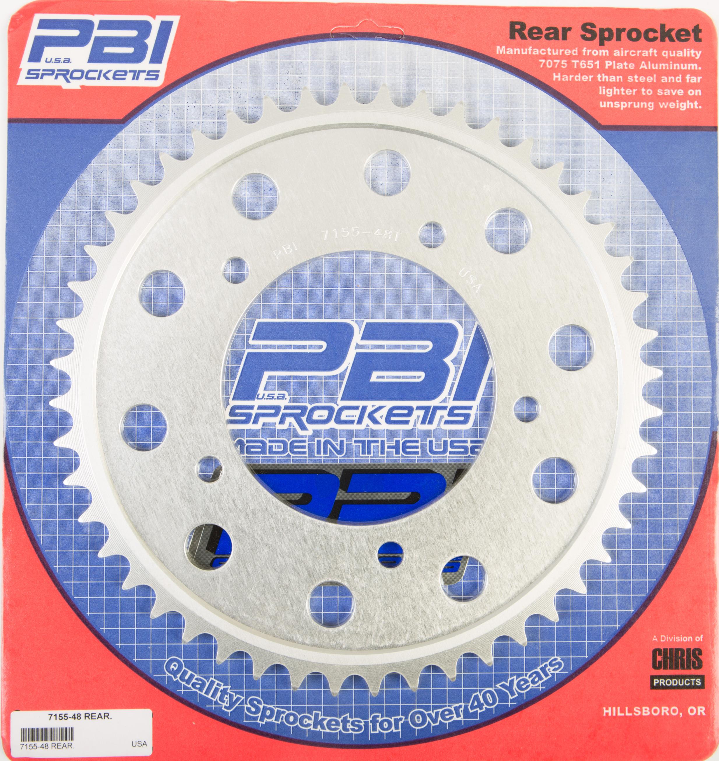 Pbi - Rear Sprocket Aluminum 48t-520 Yam - 7155-48-3