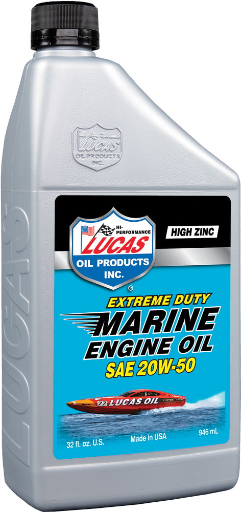 Lucas - Marine Engine Oil 20w-50 1qt - 10653