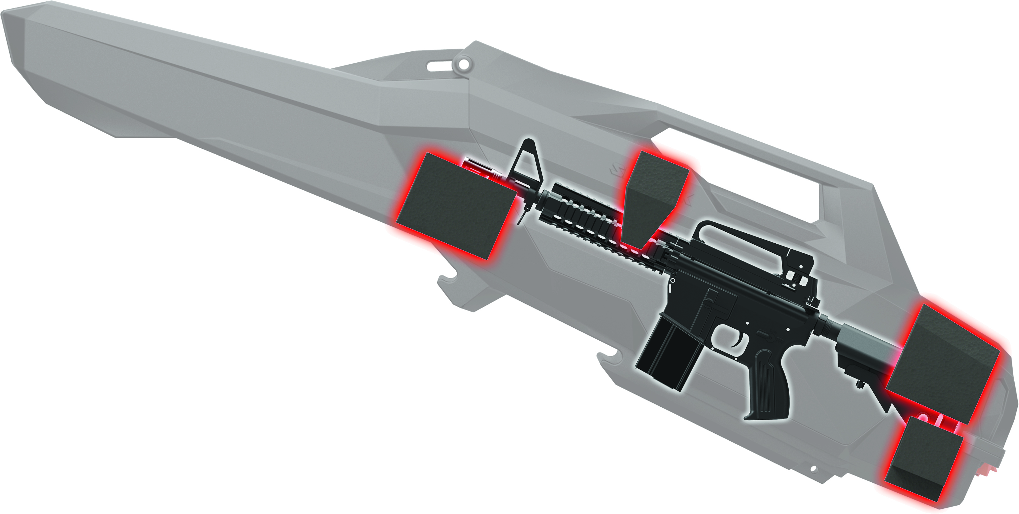 Seizmik - Seizmik Armory Gun Case - 7100