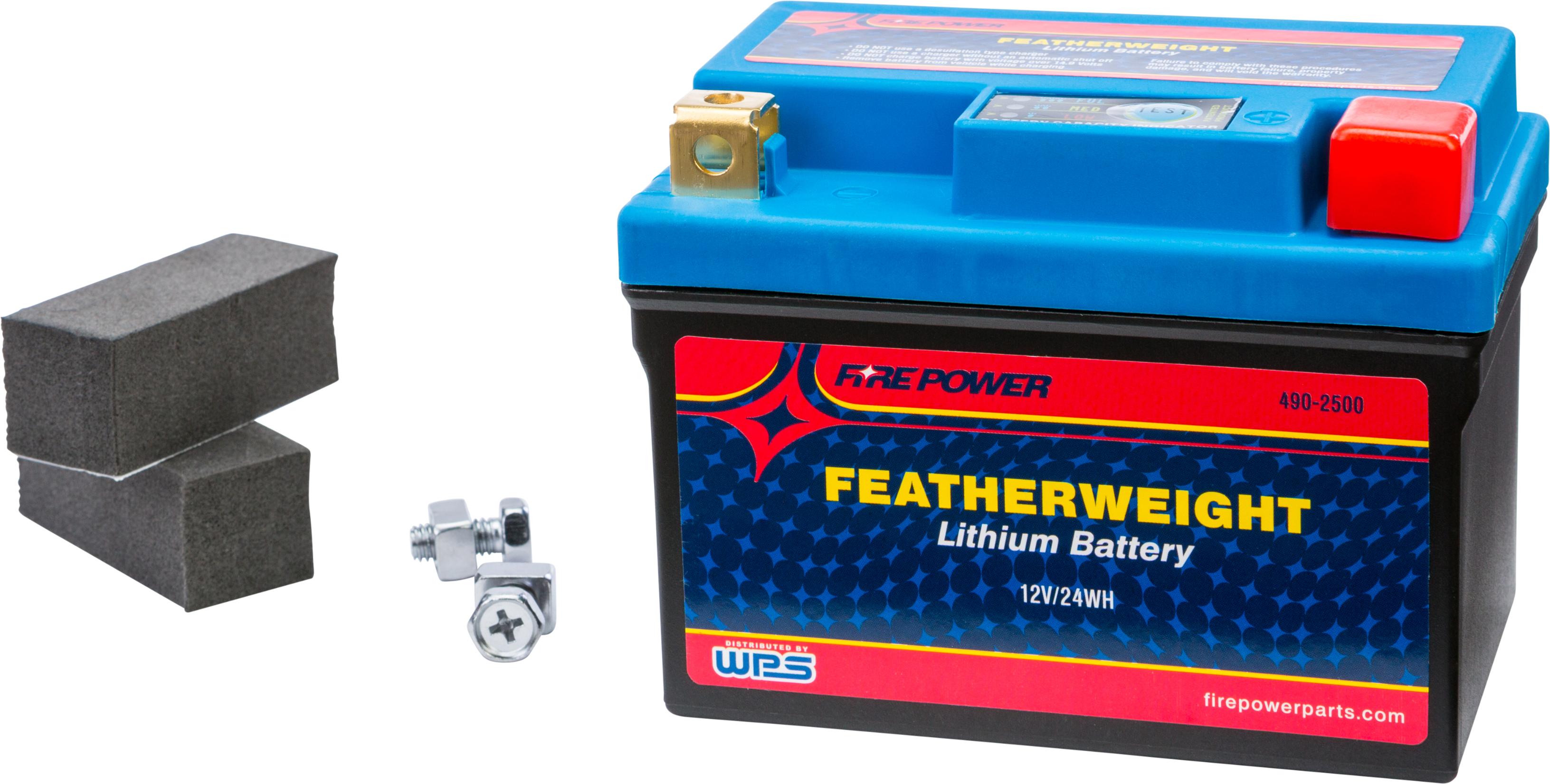 Fire Power - Featherweight Lithium Battery 120 Cca Hjtz5s-fp-il 12v/24wh - HJTZ5S-FP