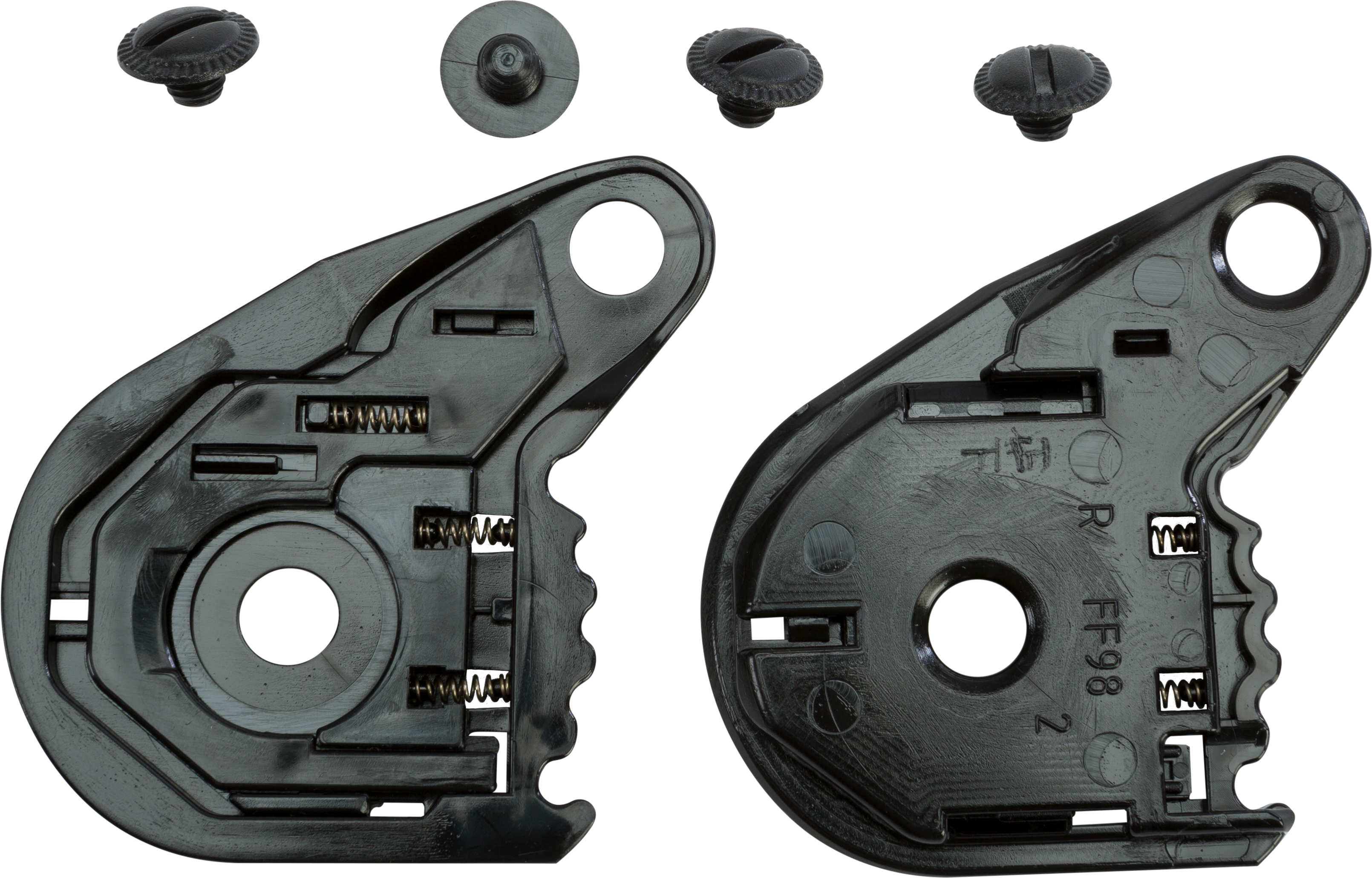 Gmax - Shield Ratchet Plates Left/right W/screws Ff-98 - G098013