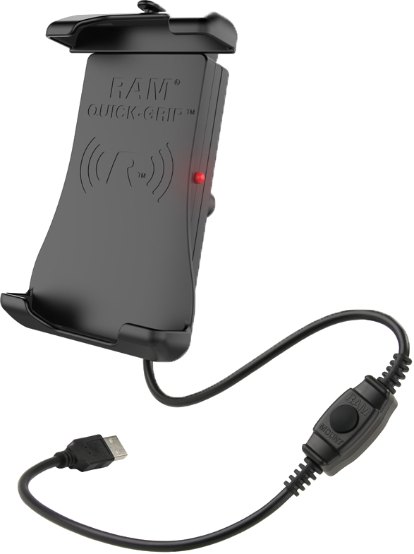 Ram - Wireless Charging Holder Quick Grip - RAM-HOL-UN14WB