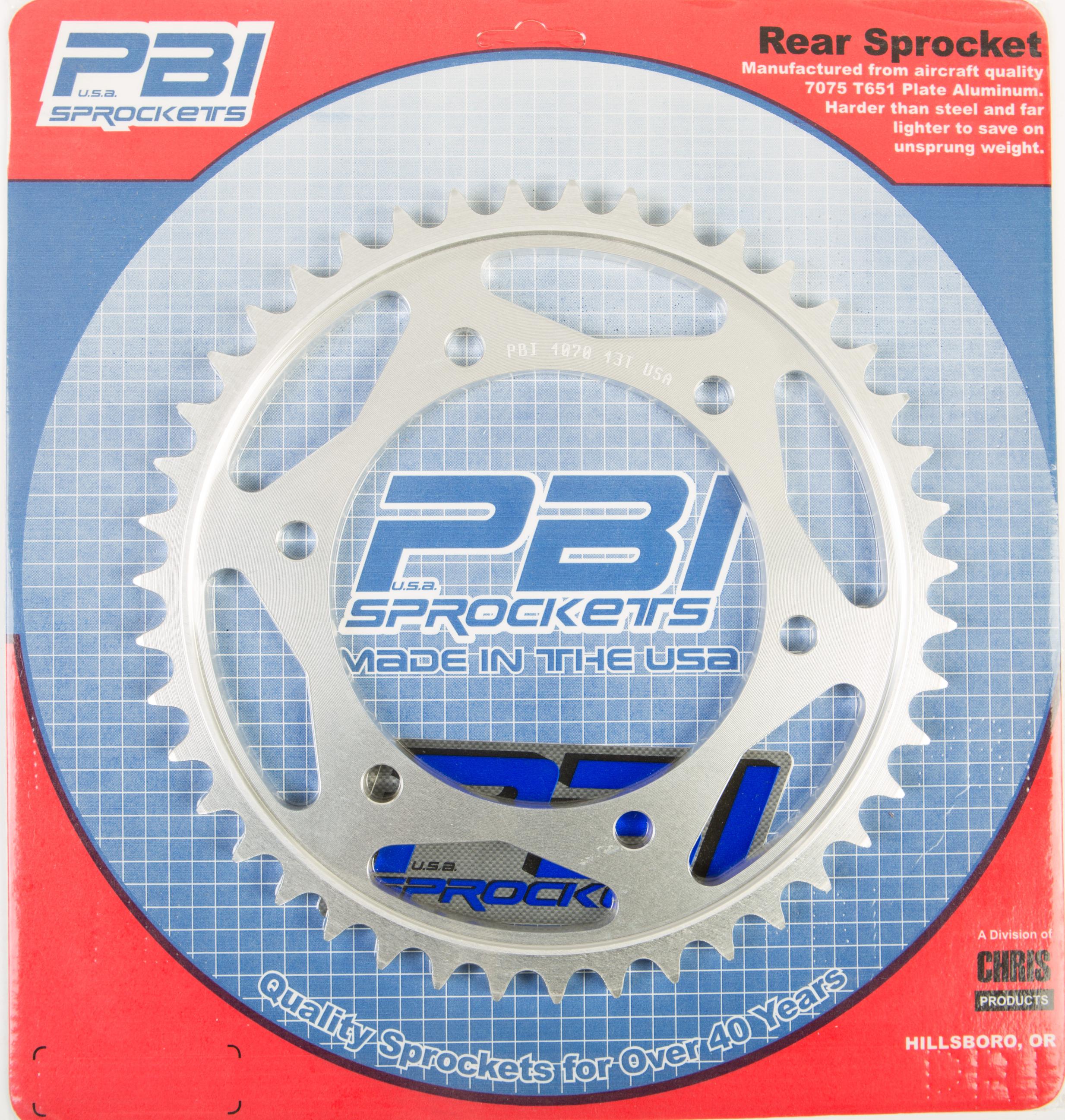 Pbi - Rear Sprocket Aluminum 43t-530 Kaw/suz - 4070-43-5