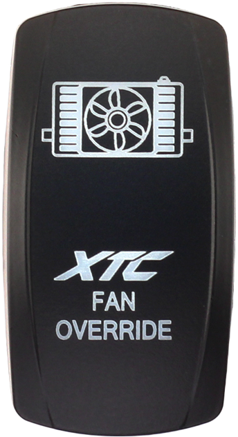 Xtc Power Products - Dash Switch Rocker Face Xtc Fan Override - SW00-00110012