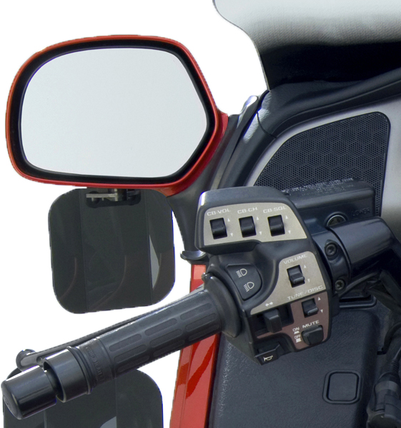 National Cycle - Wing Deflectors Mirror Mount Dark Smoke - N5108