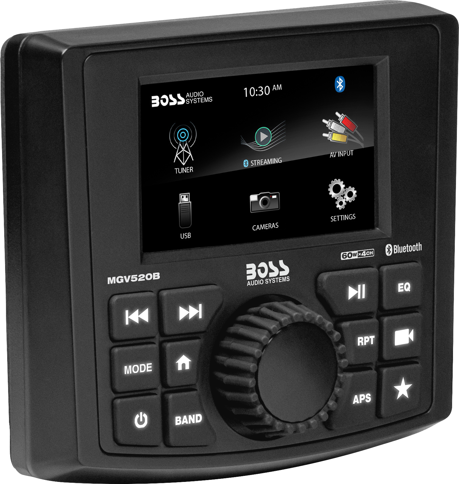 Boss Audio - Gauge Radio 3" Screen Bluetooth - MGV520B