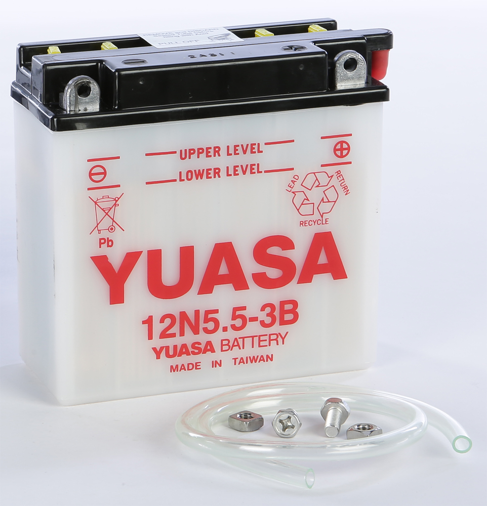 Yuasa - Battery 12n5.5-3b Conventional - YUAM2255B