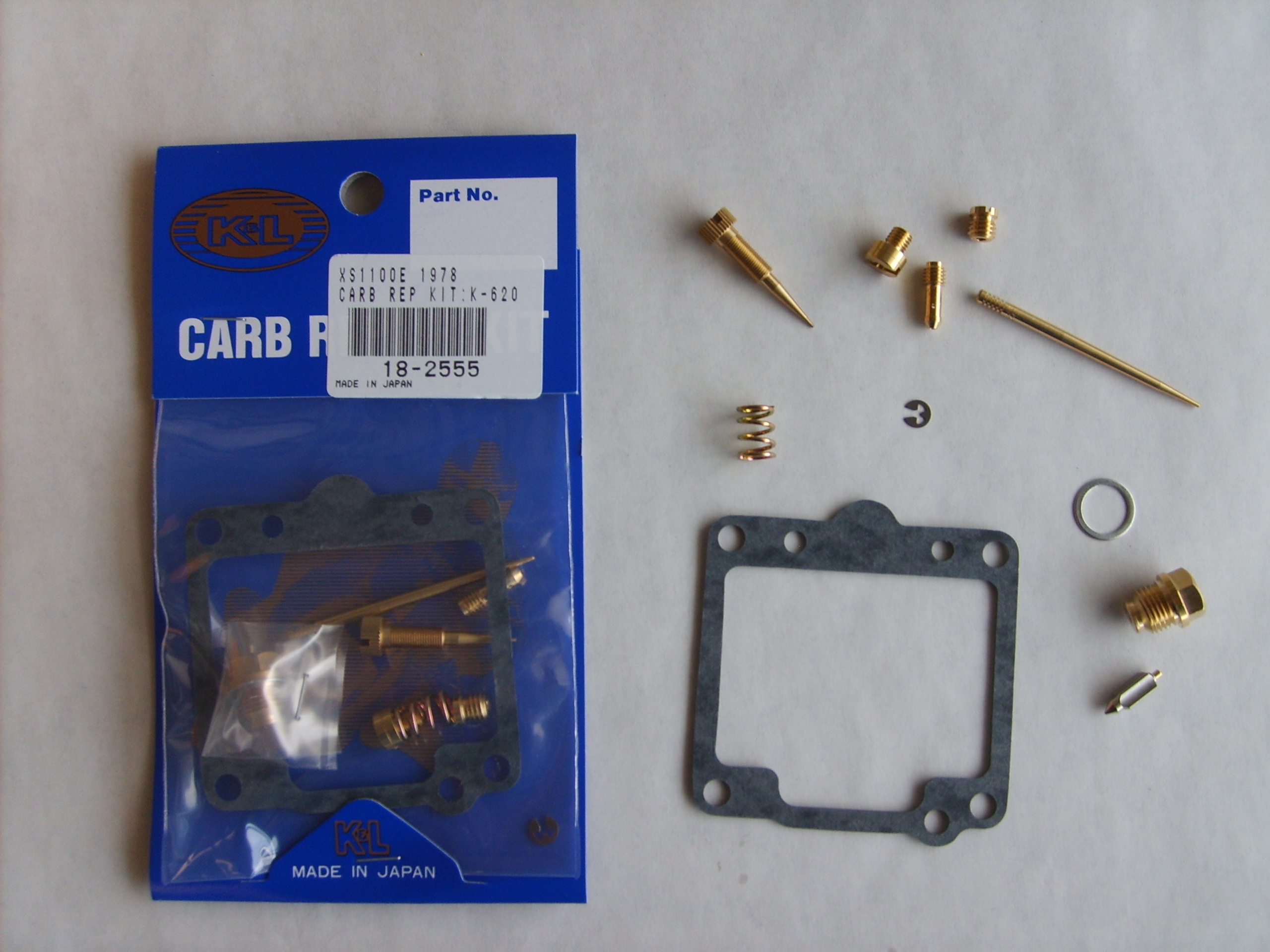 K&l - Carburetor Repair Kit - 18-2555