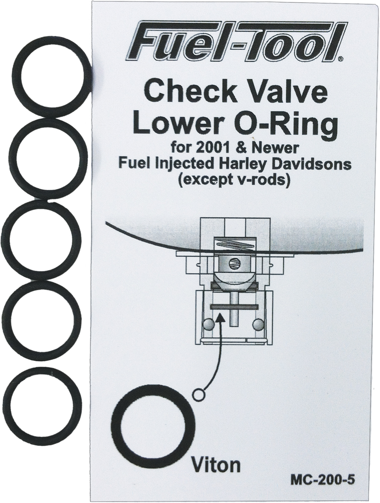 Fuel Tool - Check Valve Lower O-rings 5/pk - MC200-5