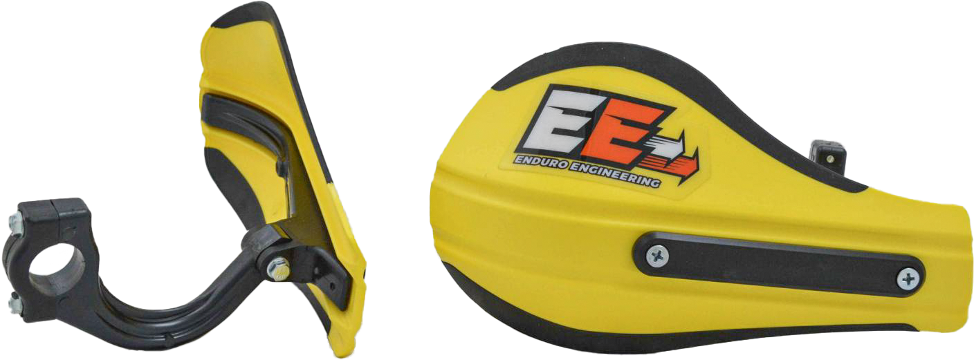 Enduro Engineering - Composite Mnt Roost Deflectors Yellow W/mounting Hardware - 53-228