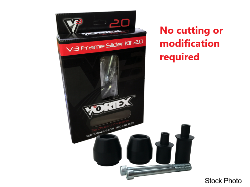 Vortex - Frame Sliders V3 2.0 Blk Bmw - SR194