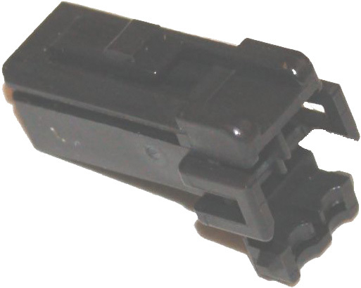 Namz Custom Cycle Products - Amp 2-wire Plug Housing Multilock Hd# 73152-96bk - NA-174463-2