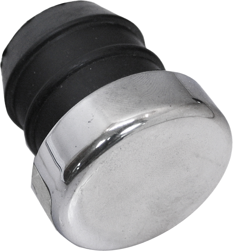 Harddrive - Oil Filler Cap Plug Chrome - 03-0011