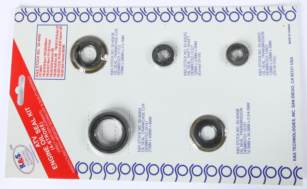 K&s - Engine Oil Seal Kit - 50-4045