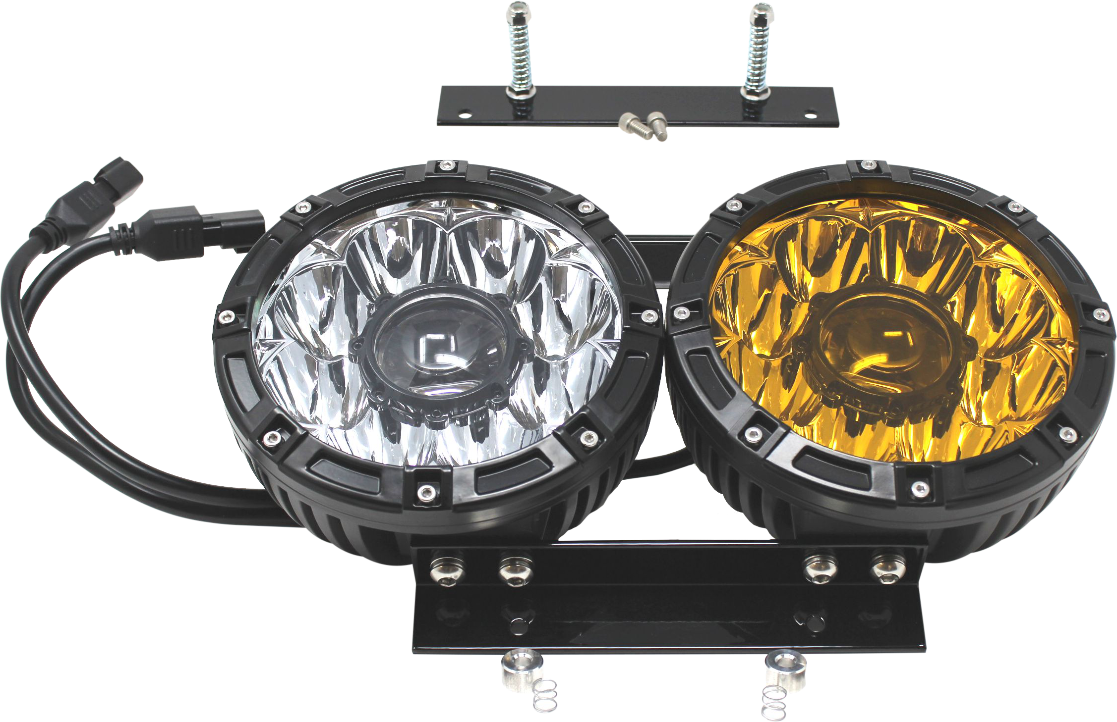 Letric Lighting Co - 7" Db7 Led Headlight Kit Fltr `15-up - LLC-DB7-YC