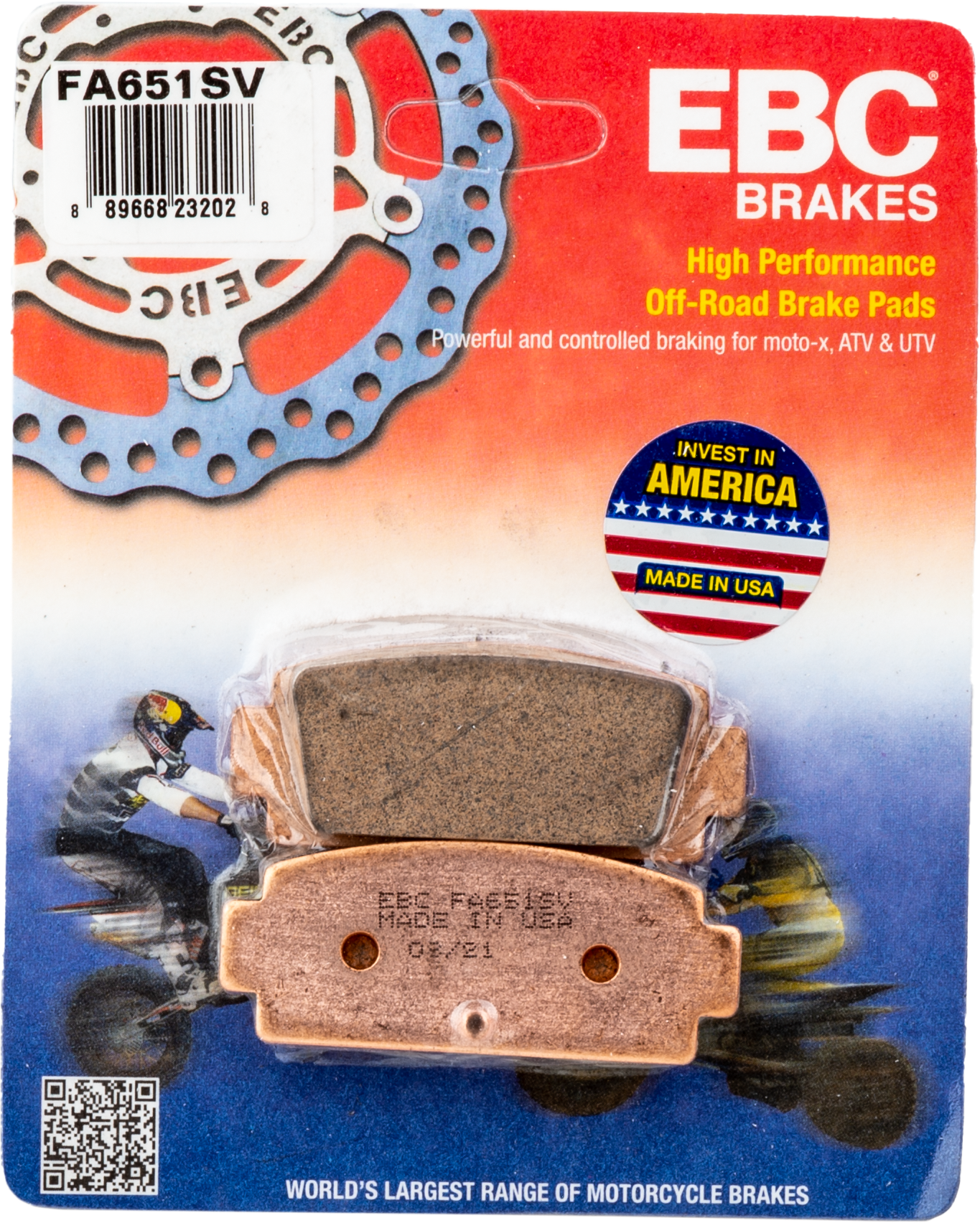 Ebc - Brake Pads - FA651SV