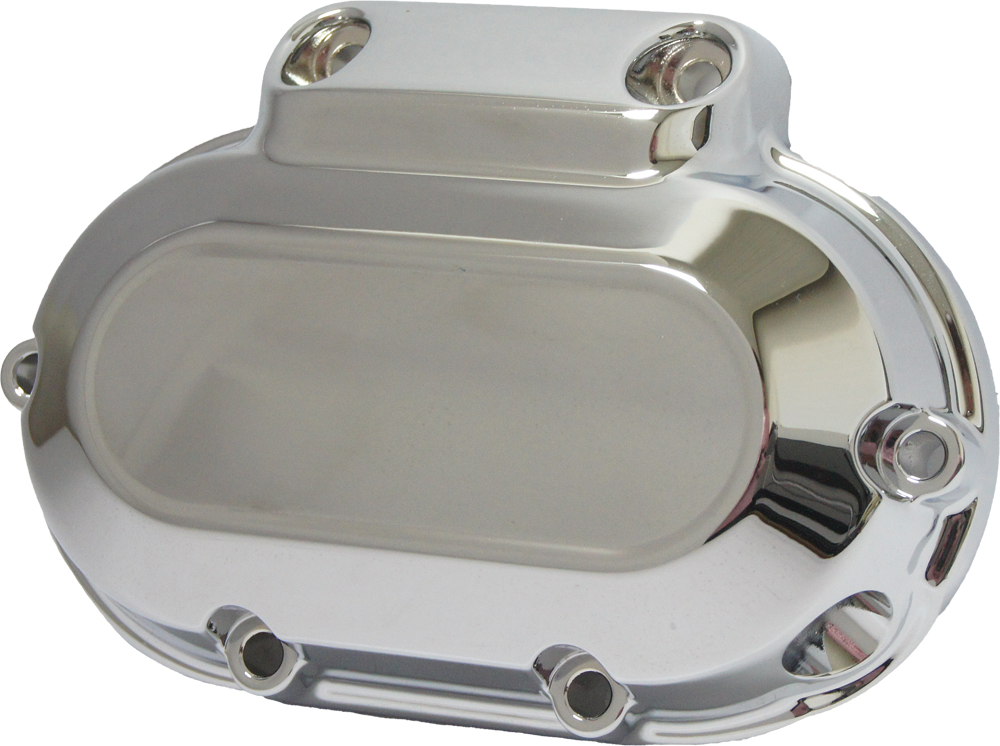 Harddrive - Trans Side Cover Chrome 6 Spd Twin Cam 07-17 & Dyna 06 - 302226