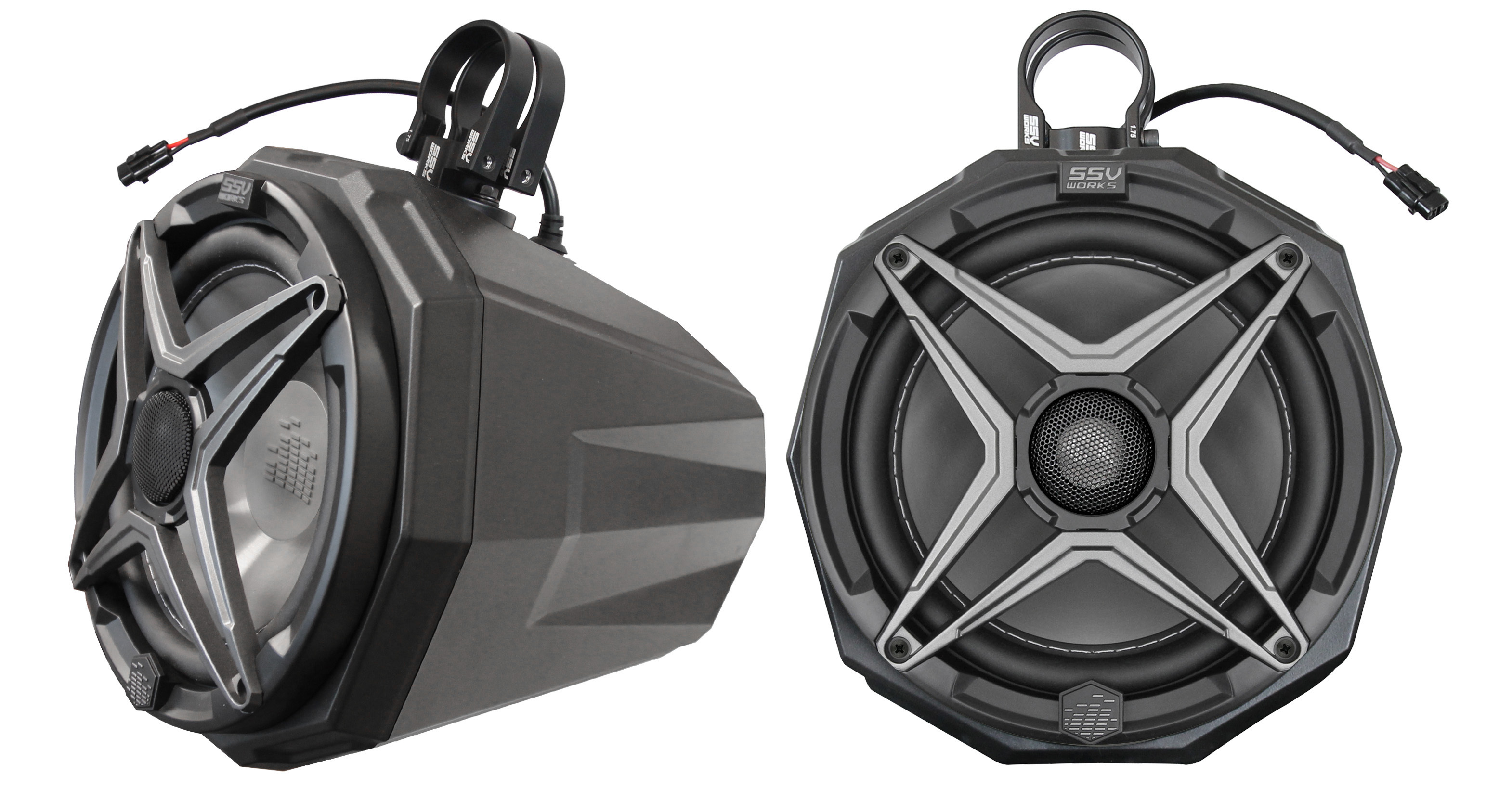 Ssv Works - 8" Cage Mount Speakers Pol - RZ5-C8A