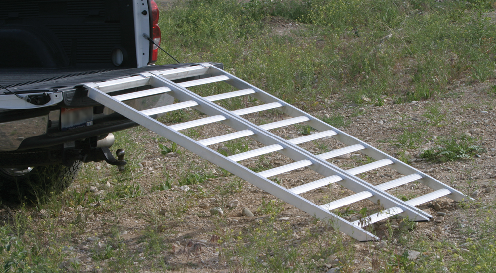 Open Trail - Aluminum Folding Ramp 1500 Lbs 84" X 48" - AR15-7