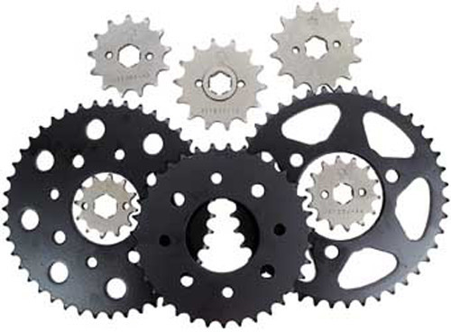Jt - Front Cs Sprocket W/rubber 15t-520 Kaw/suz/yam - JTF565.15RB