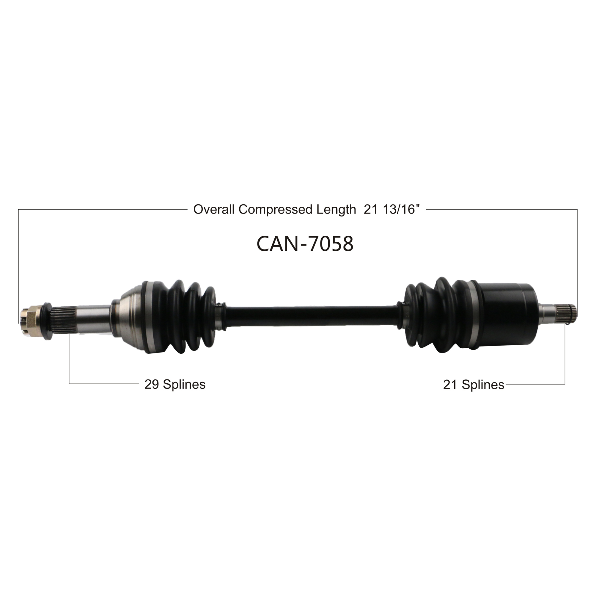 Open Trail - Oe 2.0 Axle Front Right - CAN-7058