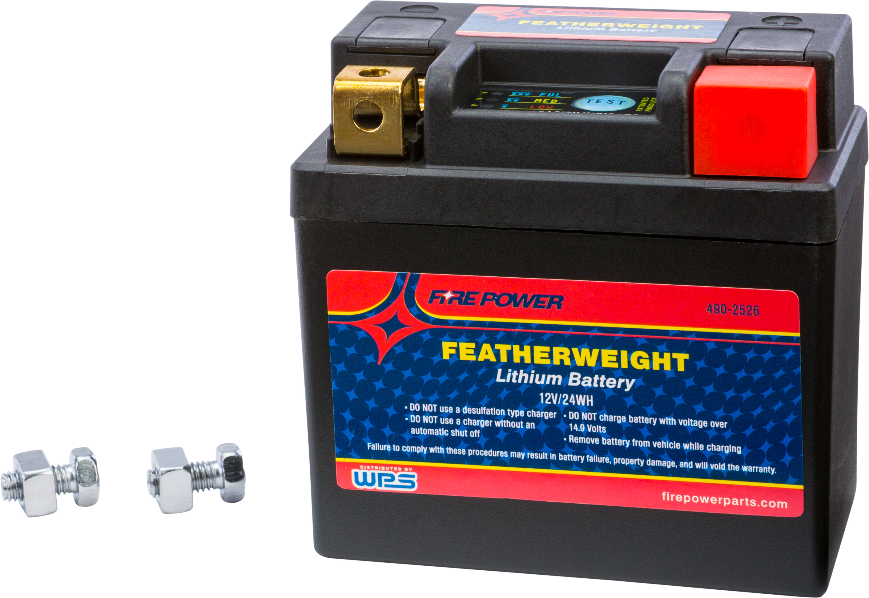 Fire Power - Featherweight Lithium Battery 140cca Hj04l-fp-il 12v/24wh - HJ04L-FP