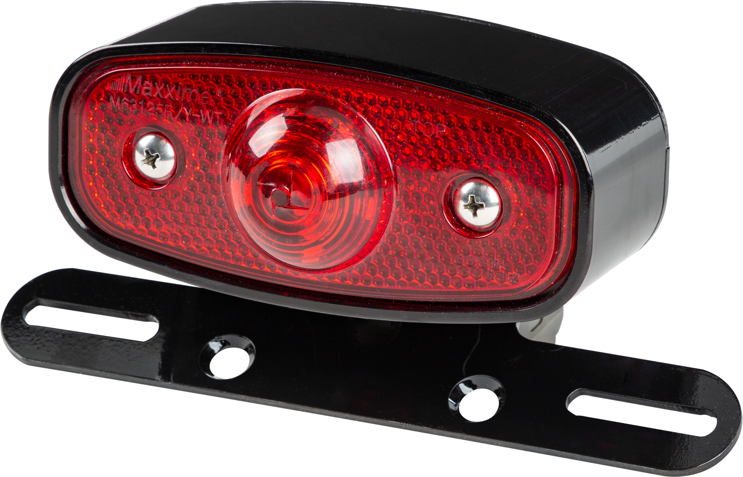 Harddrive - HARDDRIVE CHOPPER TAILLIGHT BLACK LED W/LICENSE BRACKET 820-0346 - 191361298424