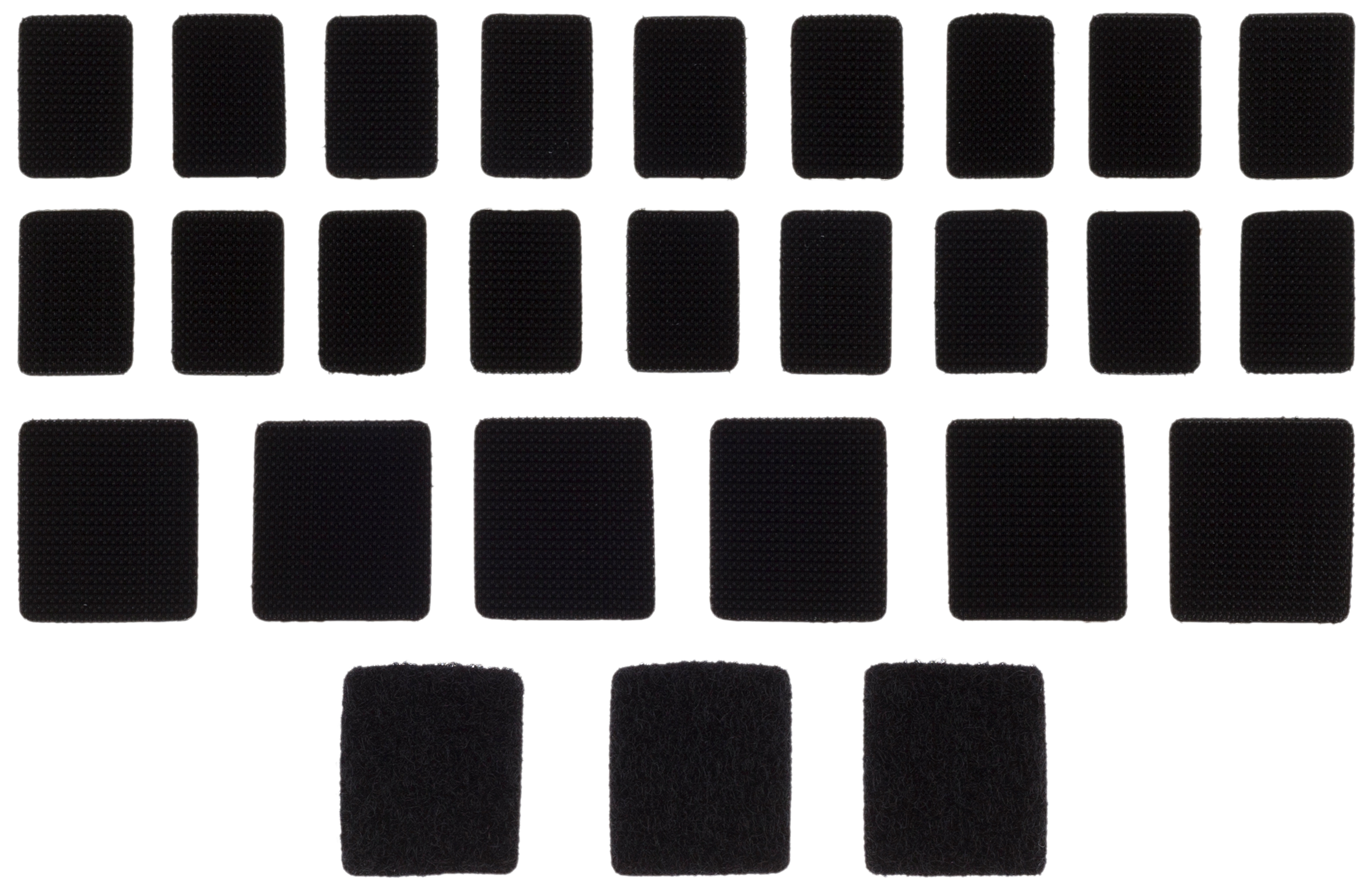Pod - Knee Brace Velcro Set (black) - KP400-001-OS