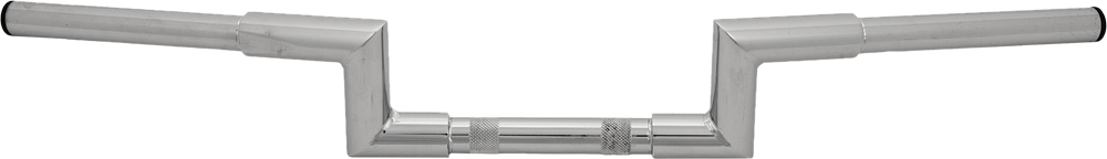 Harddrive - H-bar Z-bar 1 1/4" Knurl 82-up 31.5w 4"rise Chrome - 31-0199