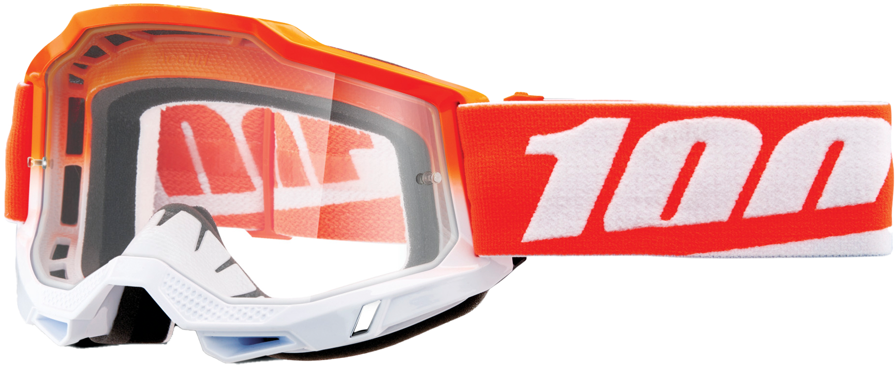 100% - Accuri 2 Junior Goggle Matigofun Clear Lens - 50024-00008