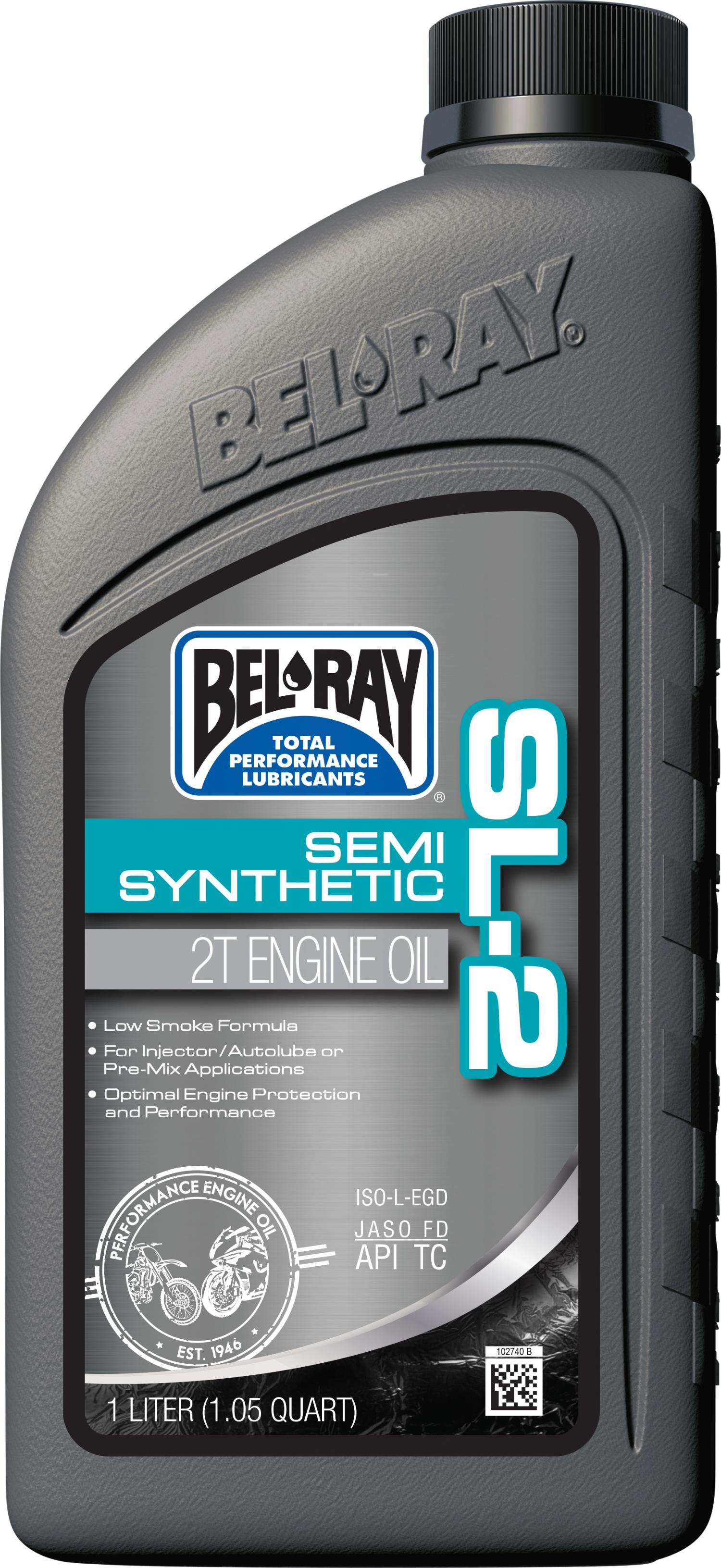 Bel-ray - Sl-2 Semi-synthetic 2t Engine Oil 1l - 99460-B1LW