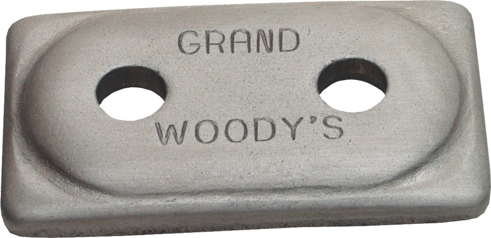 Woodys - Double Grand Digger Support Plates Aluminum 250/pk - ADG-3775-250