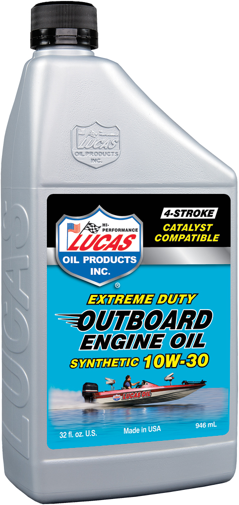 Lucas - Outboard Engine Oil Synthetic 10w-30 1qt - 10661