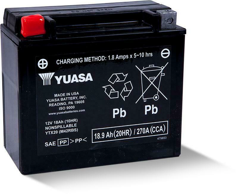 Yuasa - Battery Ytx20 Sealed Factory Activated - YUAM42RBS