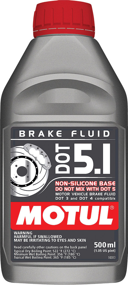 Motul - Dot 5.1 Brake Fluid .5l - 100951